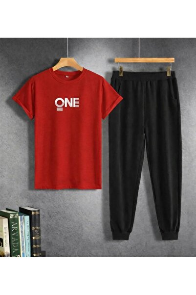 Gutsy T-Shirt Sweat Suit One Printed Set Men/Women Unisex Model