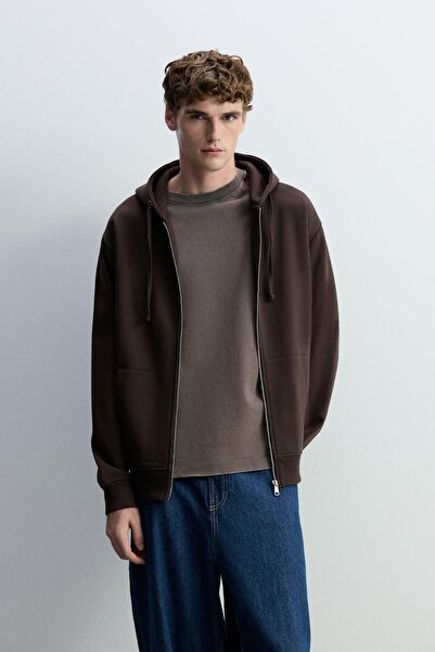 LEFTIES Fermuarlı eşofman sweatshirt