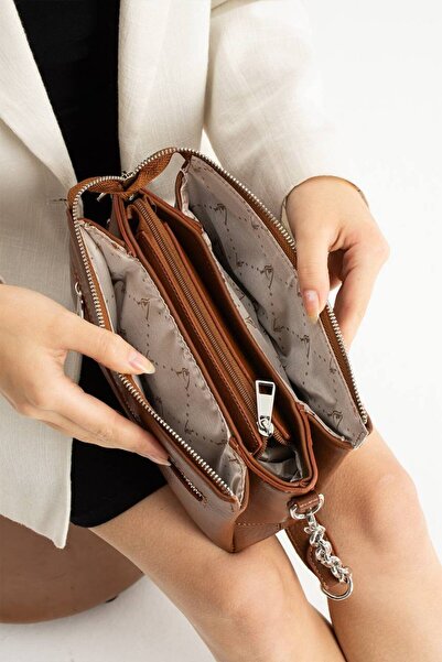 Çanta Trend Μαλακό δέρμα Πολύ χρήσιμο 3 θέσεων Μικρό μέγεθος τσάντα ώμου και ...