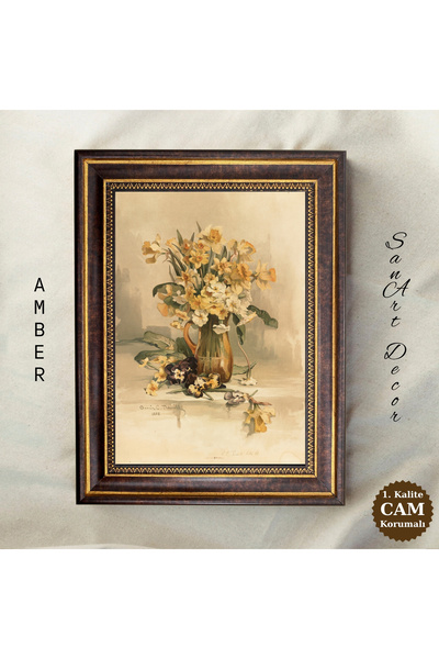 Sanart Vintage ζωγραφική με κορνίζα, ζωγραφική με λάδι, ζωγραφική με κορνίζα,...