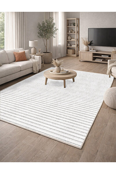 Lioara Home Modern Dijital Baskı Halı | Yıkanabilir Kaymaz Taban Salon & Yata...