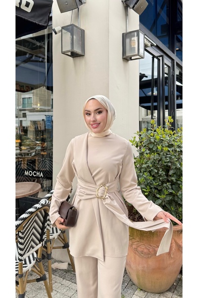 modadeywearst Γυναικεία ζώνη με λεπτομέρεια, χρυσή αγκράφα, μοντέρνα κοπή, κο...