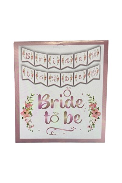 CAVAŞ sun hat Banner cu text „Bride To Be” de 2,5 metri