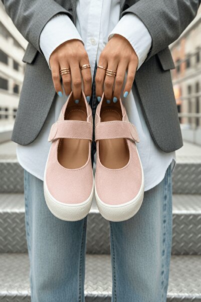 DİVOLYA Varius Powder Suede (με τακούνι 3 εκ.) Λεπτομερή παπούτσια Loafer με ...