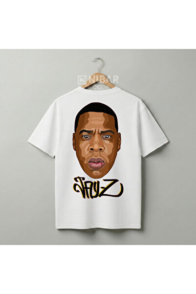 Grafftee Clothing تي شيرت جاي زي فينتاج راب من القطن الفاخر للجنسين