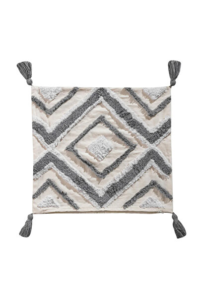 LC Waikiki Μπεζ Φουντωτό Κάλυμμα Ριχτάρι 45x45 cm