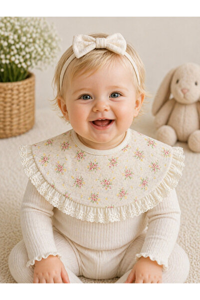 greenmoss Greenmoon Romantic Lace Baby Collar/Bib