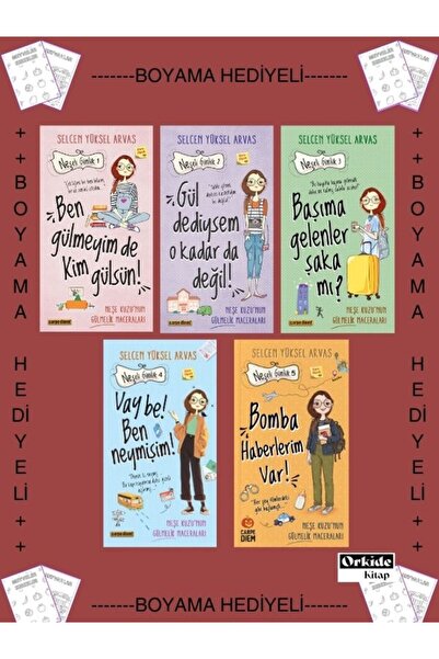 Carpe Diem Kitapları Boyamalı- Ben Gülmeyim de Kim Gülsün Gül Dediysem O kada...