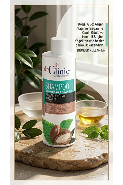 Dr. Clinic MOROCCAN ARGAN OIL SHAMPOO 400 ML