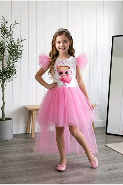 Niliya çocuk giyim Φόρεμα κοστουμιού μπαλαρίνας σε χρώμα καπουτσίνο