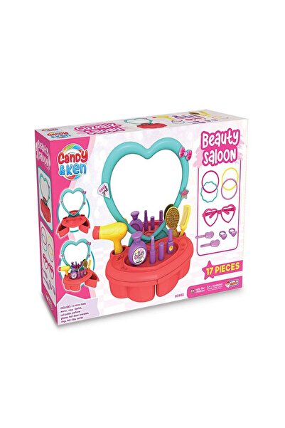 WOWMOMKIDS 03468 Dede Candy Ken Beauty Parlor