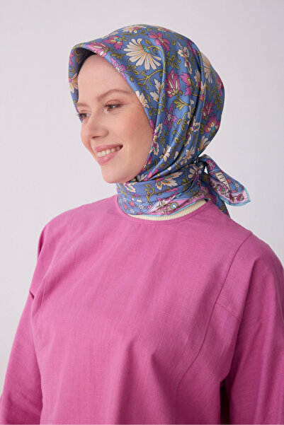 Belli Φουλάρι από καθαρό μετάξι με έθνικ σχέδιο - Άνοιξη-Καλοκαίρι 2026 (Τ) 4...