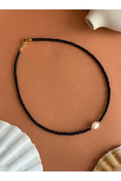 centello&co pırıltı'nın yeni adıyla beraberliğe Siyah Renk Mini Boncuk İncili...