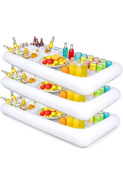 Novelty Place [Μεγάλο Μέγεθος] Φουσκωτό Μπαρ Μπουφέ Σερβιρίσματος Πάγου με Τά...