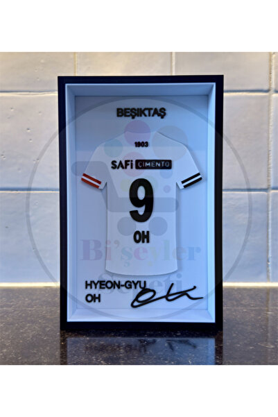 Bi'şeyler Sepeti Oh Hyeon-gyu - Beşiktaş JK - Forma İmzalı Çerçeve Hediyelik ...