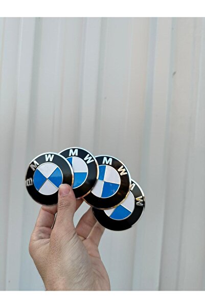 OEM BMW Logolu Alüminyum Metal Premium Jant Göbeği Arması Yapıştırma 65 Mm 4 ...