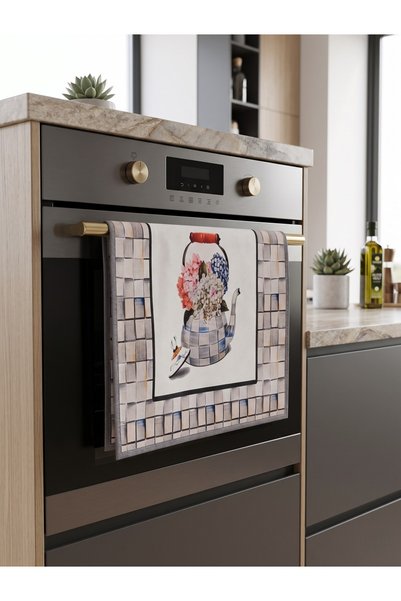 nunuteks evinizi renklendirin Decorative Oven Cover |   35X50 cm