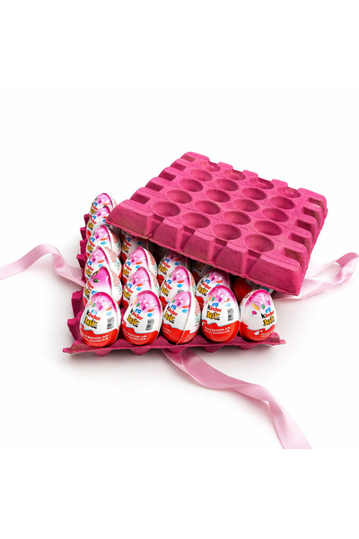 hediye Kinder Joy 30’lu Yumurta Kolisi Pembe Özel Seri Oyuncaklı Çikolata