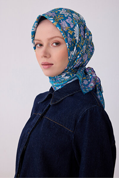 Belli Φουλάρι από καθαρό μετάξι με έθνικ σχέδιο - Άνοιξη-Καλοκαίρι 2026 (Τ) 4...