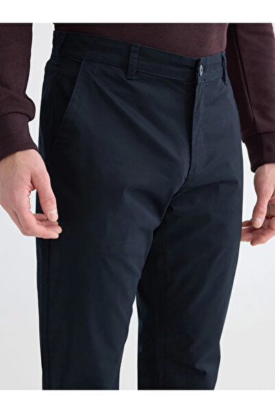 LC Waikiki Ανδρικό παντελόνι Chino Navy Blue Standard Fit