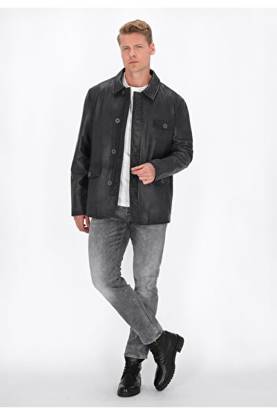 DreiMaster Vintage δερμάτινο μπουφάν