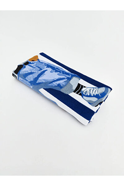 LC Waikiki Πετσέτα θαλάσσης με στάμπα αρκουδάκι 70x150 εκ.