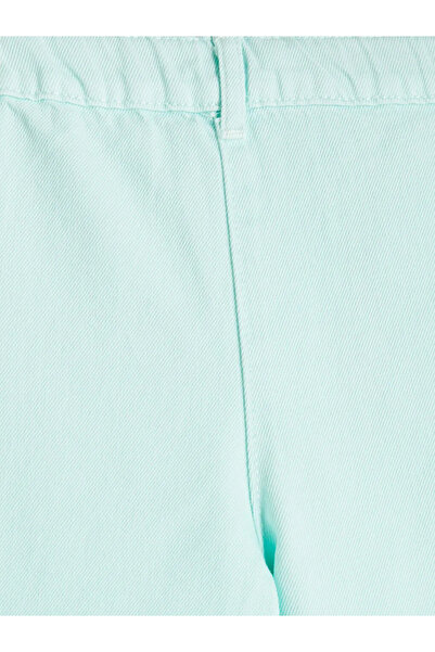 LC Waikiki Τιρκουάζ Παντελόνι Γκαμπαρντίνα για Κορίτσια σε Κανονική Γραμμή