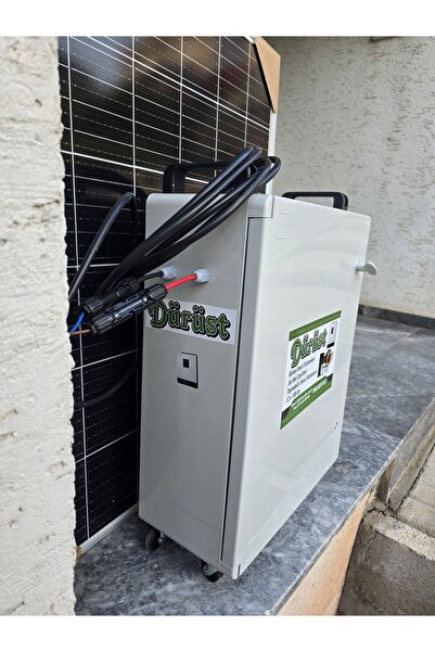 Dürüst 1000 watt taşınabilir güneş enerjili güç kaynağı solar paket