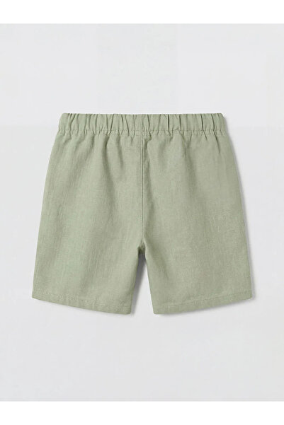 LC Waikiki Pantaloni scurți pentru băiat cu talie elastică verde