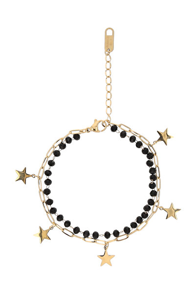 myMo Rocks Βραχιόλι με κούμπωμα βαρελάκι