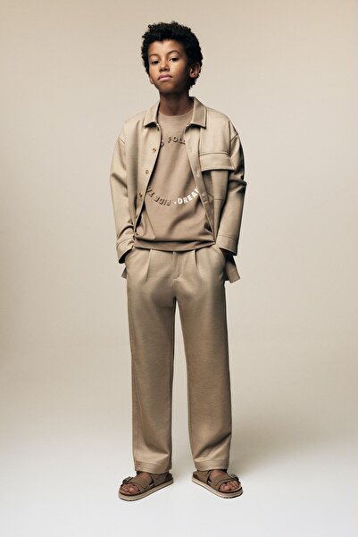 Textured pants