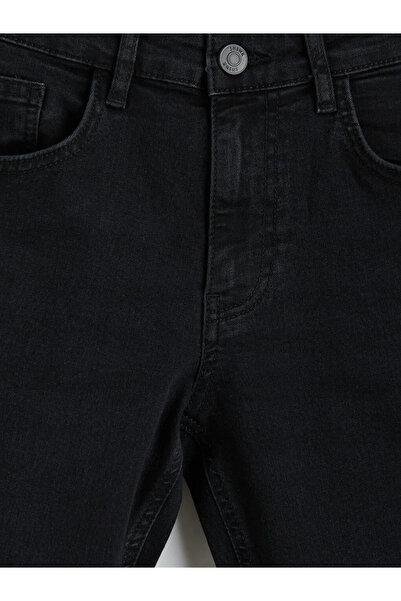 LC Waikiki Μαύρο ανδρικό τζιν παντελόνι 760 Skinny Fit