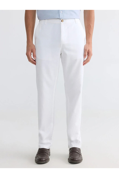 LC Waikiki White Regular Fit Men's Chino Pants