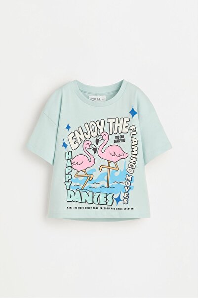 LEFTIES Kabartma desenli t-shirt