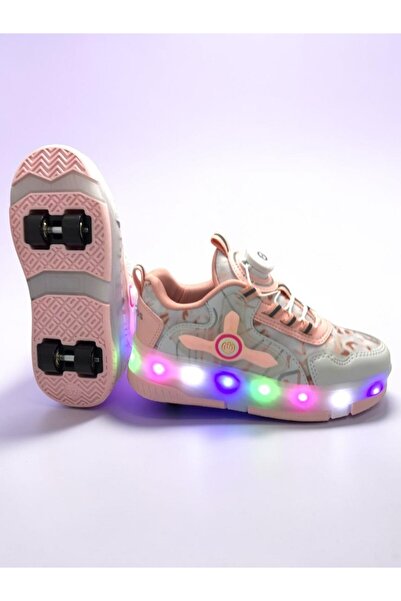 ellaboni PATENLİ IŞIKLI SPOR AYAKKABI & TEKERLEKLİ SNEAKERS