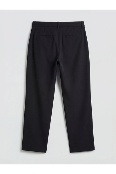 LC Waikiki Μαύρο ανδρικό παντελόνι Standard Fit