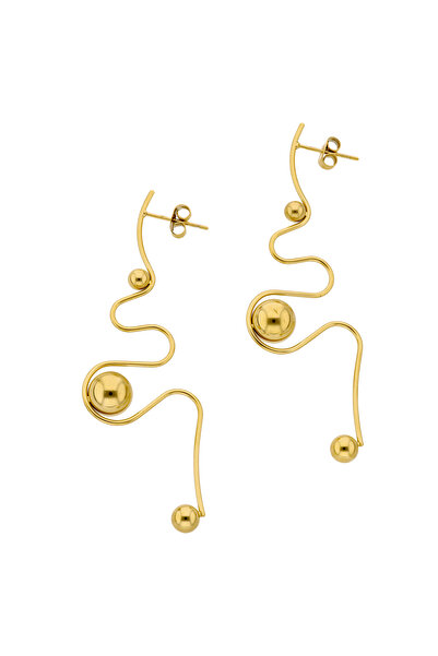 usha white label Σκουλαρίκια