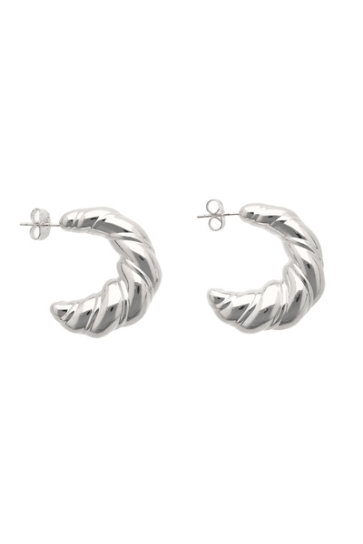 myMo Σκουλαρίκια με κούμπωμα πεταλούδας