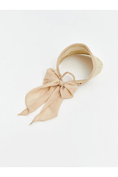 LC Waikiki Μπεζ γυναικείο ψάθινο καπέλο