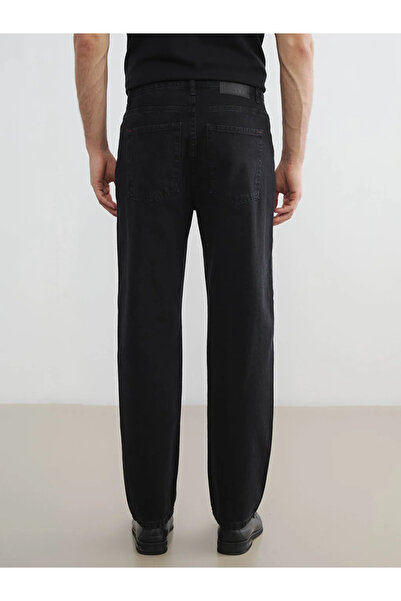 LC Waikiki Μαύρο ανδρικό τζιν παντελόνι 745 Baggy Fit