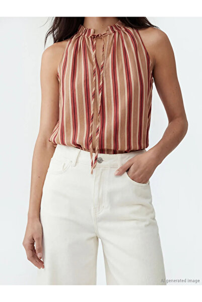 LC Waikiki Λευκό γυναικείο τζιν σορτς Bermuda Fit