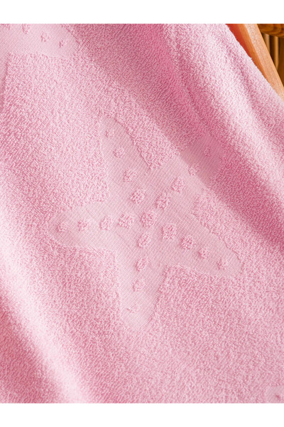 LC Waikiki Πετσέτα θαλάσσης με ροζ σχέδια 70x140 εκ.