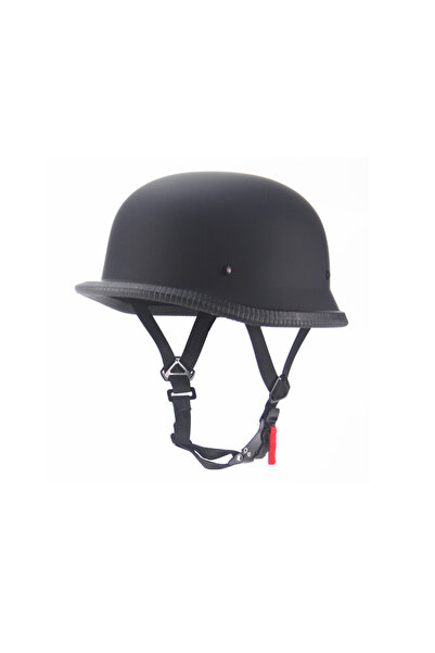 FIXATO Ρετρό Γερμανικό Κράνος Μοτοσικλέτας/Σκούτερ, Άνετο Εσωτερικό, Γρήγορο ...