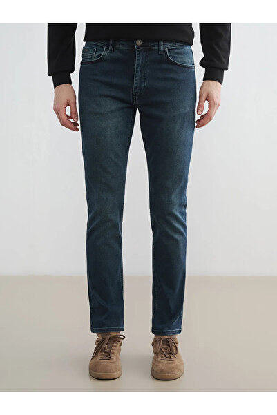 LC Waikiki Ανδρικό τζιν παντελόνι Green 779 Regular Fit