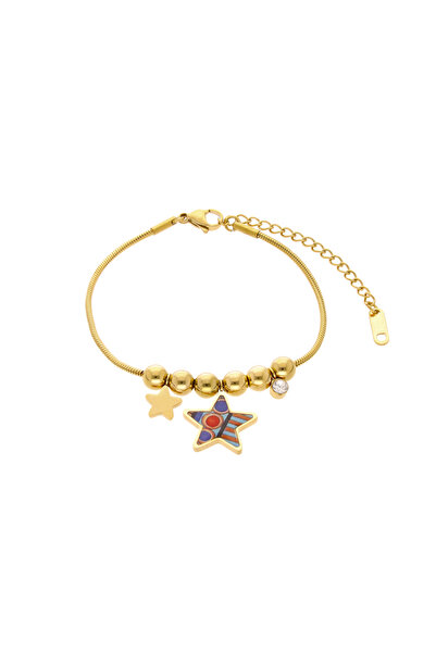 USHA Βραχιόλι με αλυσίδα φιδιού