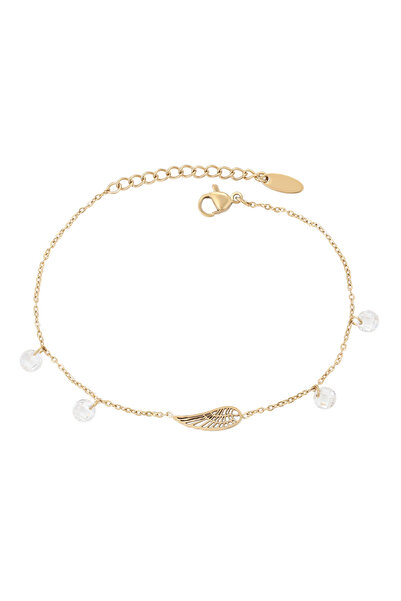 Faina Thin Station Bracelet With Beads
