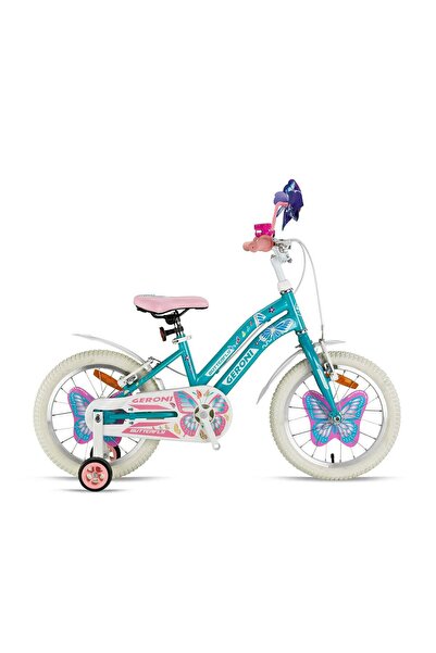 Kron BUTTERFLY - 20" MTB - 11' - Vitessiz - V.B. - Metalik Turkuaz-Beyaz/Mavi