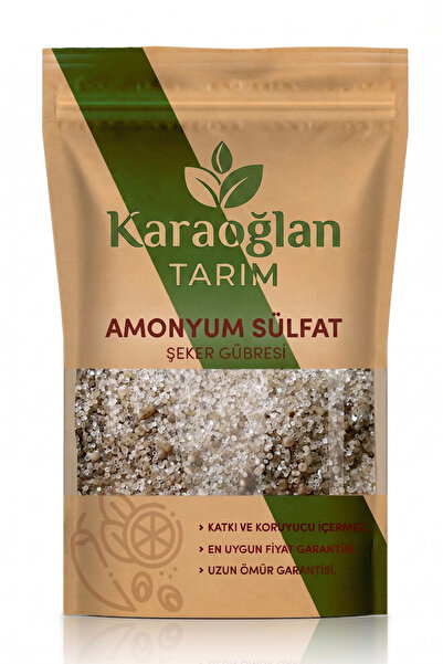 karaoğlan tarım Amonyum Sülfat Şeker Gübresi 2 KG - Saf Üst Gübre