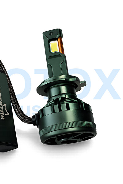 KNG H7 LED Xenon Far Ampulü | KINGSTAR CAPTAIN Serisi | 12.000 Lumen | Beyaz Işık | CANBUS | 2 tırnak