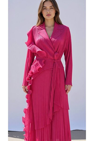 Rabiossa Women's Regi Volan Detailed Long Dress